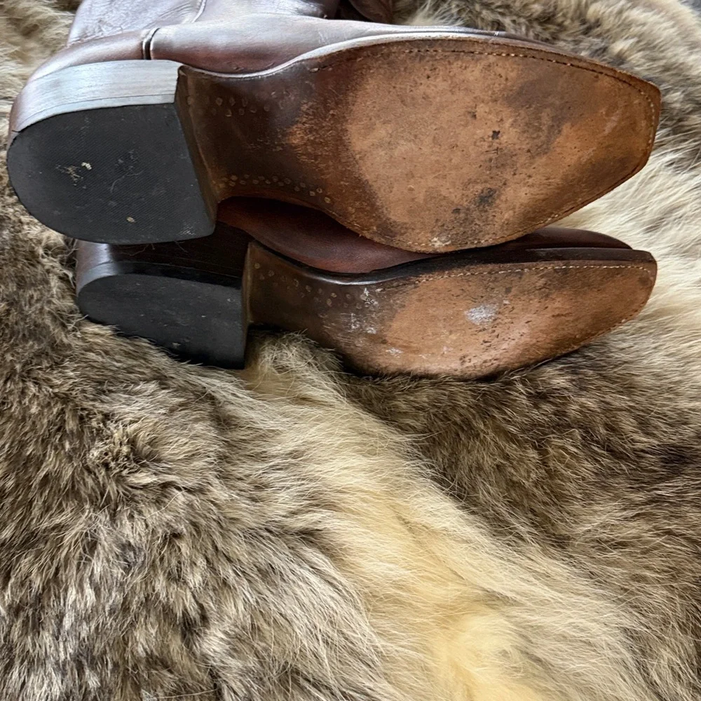 Lucchese Devin Tan Leather - Picture 7 of 8